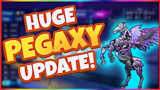 HUGE PEGAXY UPDATE VIS Prize Pool Lowered Pega Fusing Now Available [upl. by Akeirahs]