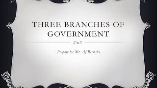 Three branches of Philippine government [upl. by Heady]