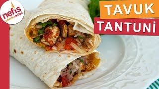 EVDE PRATİK Tavuk Tantuni Yapımı [upl. by Siuol]