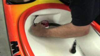 How to Fit an Electric Bilge Pump quot Magnetxquot Sea Kayak Mirage 580 [upl. by Omixam]