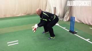 Paul Nixon Wicketkeeping Drills  All Out Cricket Performance Coaching [upl. by Anek590]