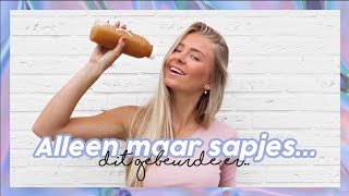 3 DAGEN NIKS ETEN EN DIT GEBEURDE ER 🥕 Detox Sappenkuur Juicexpress [upl. by Brittani26]