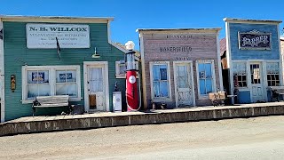 Driving tour of Randsburg California  historic mining town  living ghost town  creepy vibe [upl. by Edbert]