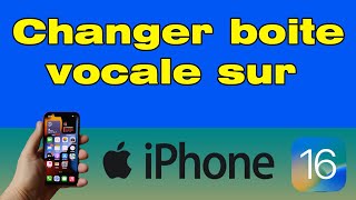 Comment changer sa messagerie vocale sur iPhone [upl. by Elimac179]