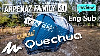 Quechua Arpenaz 41 Fresh amp Black Sub Eng [upl. by Saudra]