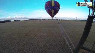 VIDEO Touraine montgolfière  atterrissage réussi [upl. by Udela665]