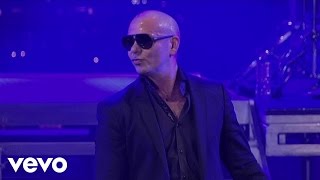 Pitbull  Echa Palla Manos Parriba Live On Letterman [upl. by Kcirdet]