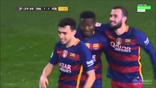 Wilfrid Kaptoum  Barcelona 11 Valencia [upl. by Ecyrb]