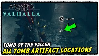 AC Valhalla All Tomb Artifact Locations Boudicca  Cassivellaunus  Venutius [upl. by Nerrak]