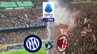 Inter⚫🔵vs AC Milan🔴⚫  Stadionvlog  Derby Milano👀😮  INTER HISTORISCHER 51 SIEG🤯👏  VLOG 22 [upl. by Macswan]