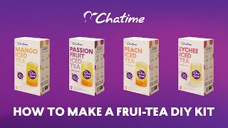 How To DIY Your Chatime FruiTea [upl. by Onstad]