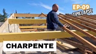 Rénovation de la CHARPENTE  Rénovation EP09 TIMELAPSE amp CONSEILS [upl. by Graubert]