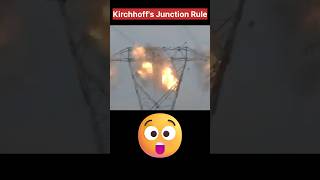 😲OMG Kirchhoffs Junction Rule  Current Electricity science physics shorts shortsfeed [upl. by Dash]