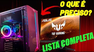 COMO ESCOLHER UM PC GAMER  Quais peças comprar  Tudo que você precisa saber [upl. by Wilmette]