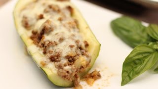 Mexican Stuffed Zucchini  Easy Dish For Those Large Squash by Rockin Robin [upl. by Seko]