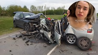 28042024г «На скорости 150 кмч влетели в BMW» Три человека погибли в ДТП в Ульяновской области [upl. by Nyletak]