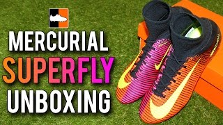 Superfly 5 Unboxing  Nike Spark Brilliance Mercurial Football BootsSoccer Cleats [upl. by Joost148]