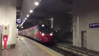 Italo EVO in partenza dal binario 19 di Bologna AV [upl. by Lebezej475]