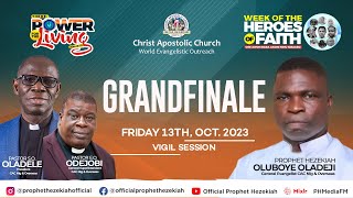 PROPHET HEZEKIAH OLADEJIS MINISTRATION AT HEROES OF FAITH 2023  GRAND FINALE [upl. by Alithia]