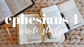 EPHESIANS 4  BIBLE STUDY WITH ME [upl. by Glen]