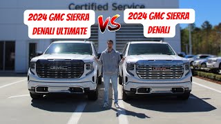 2024 GMC Sierra Denali Ultimate VS 2024 GMC Sierra Denali  Is The Ultimate Worth It [upl. by Gillespie80]