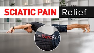 Sciatica Pain Relief Exercises  10 Min Routine [upl. by Swenson]