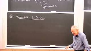 Lecture 10  Automorphic Forms and Representation Theory an introduction to the Langlands Program [upl. by Carma]