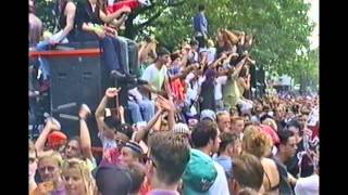 Loveparade 1993  Berlin Kurfürstendamm  45 Minutes with original sound [upl. by Ahsitan761]