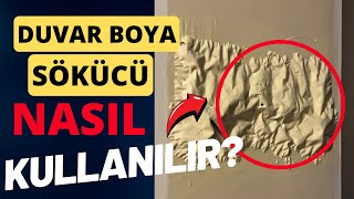 Duvar Boya Sökücü Nasıl Kullanılır  BOYA SÖKÜCÜ [upl. by Brantley581]