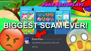 BIGGEST SCAMMER EVER HAPPENED IN BUBBLE GUM SIMULATOR HISTORY BE CAREFUL BEFORE TRUSTING YOUR PETS [upl. by Enelia511]