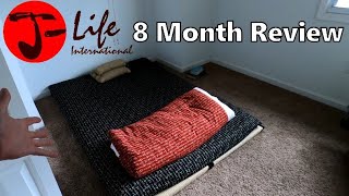 JLife International Full Futon Bed Setup  8 Month Review [upl. by Renny]