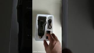 Kemei MODELKM9038 unboxing [upl. by Navaj]