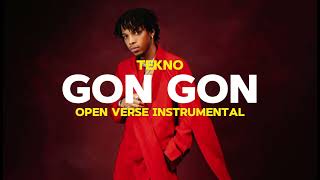 Tekno  Gon Gon Open Verse Instrumental Beat  Hook [upl. by Grindle]