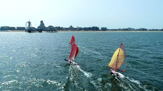 WK Journaal 12  jeugd traint voor de kust van Scheveningen in voorbereiding op het JWK [upl. by Chet]