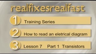 Lesson 7 Part 1 How Transistors work [upl. by Imeka]