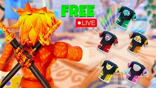 🔴24 HOURS🔴 LAUNCHING FREE CAPES  Roblox The Games [upl. by Alliber]