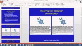 Chapter 3 Part 3 Presynaptic Facilitation and Inhibition [upl. by Pergrim]