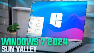 Windows 7 NOVA VERSÃO 2024 com VARIAS NOVIDADES E NOVOS APPS [upl. by Orvan]