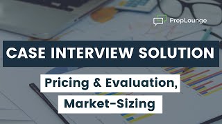 Case Interview Example With Solution — Pricing amp Evaluation MarketSizing inflight Broadband [upl. by Groot815]