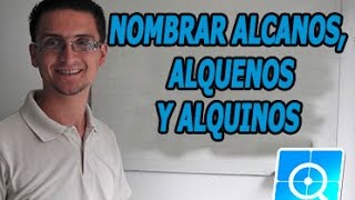 Nomenclatura Orgánica Alcanos Alquenos y Alquinos [upl. by Aitak]