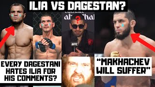 Ilia Topuria CALLS FOR WAR With Every Dagestani In MMA Wants Makhachev Nurmagomedov Evloev [upl. by Tumer]