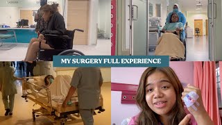 MY SURGERY FULL EXPERIENCE [upl. by Mullen]