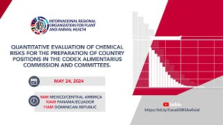 Webinar  Quantitative Chemical Risk Assessment Training to prepare country positions before Codex [upl. by Wesle321]