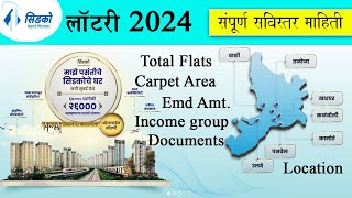 सिडको 26 हजार घरांची घोषणा l Select my cidco home l Cidco lottery 2024 [upl. by Sibie]