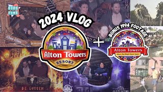 2024 Visit to Alton Towers with Bonus 1994 Footage [upl. by Flossie]