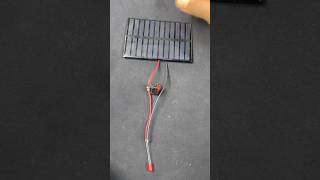 Solar Panel • Creating a Glowing LED Light with Solar Panel Connection shorts solar freeenergy [upl. by Airda]