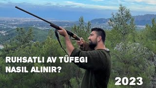 RUHSATLI AV TÜFEĞİ NASIL ALINIR [upl. by Edina]