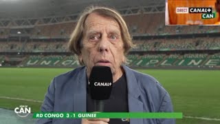 CLAUDE LE ROY  quotLa RD CONGO na jamais douté face à la GUINÉEquot [upl. by Dajma]