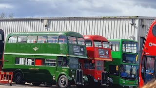 Barking Bus Garage Open Day 100th Anniversary garage londonbuses tfl [upl. by Ynor]