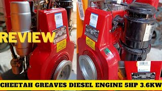 REVIEWGREAVES DIESEL ENGINE5HP36KWRPM3600ENGINEGYAN [upl. by Eeraj]